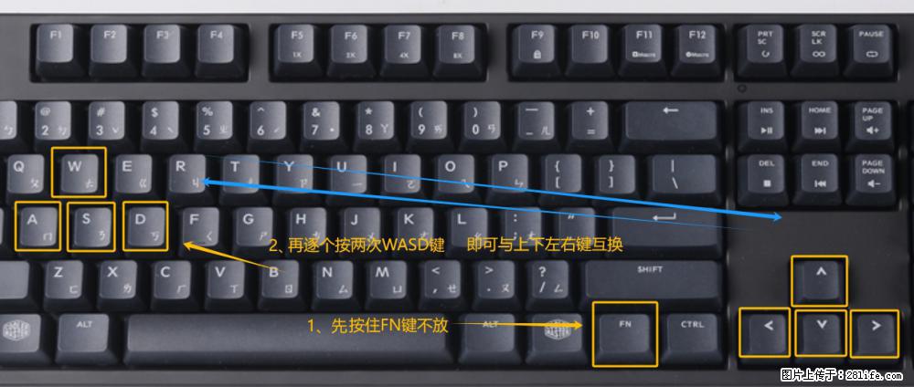 键盘，怎样把wasd键与上下左右方向键互换？ - 生活百科 - 太原生活社区 - 太原28生活网 ty.28life.net
